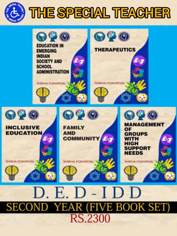 D.ED. IDD SECOND YEAR BOOKS
